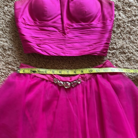 Sherri Hill 2 pc. Cocktail size 4 altered to a 2 - prom - pageant - Picture 4 of 8